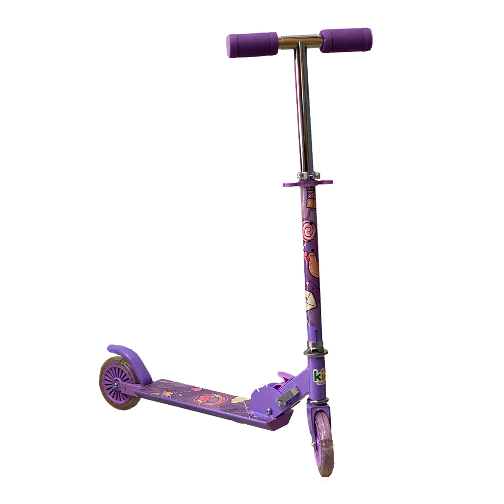 Scooter Kinene Plegable Love Lila