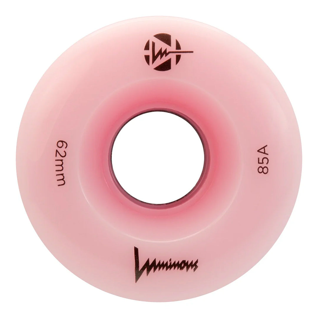 Ruedas Luminous Quads Sixies (6Led) Flamingo 62mm (4-Pack)