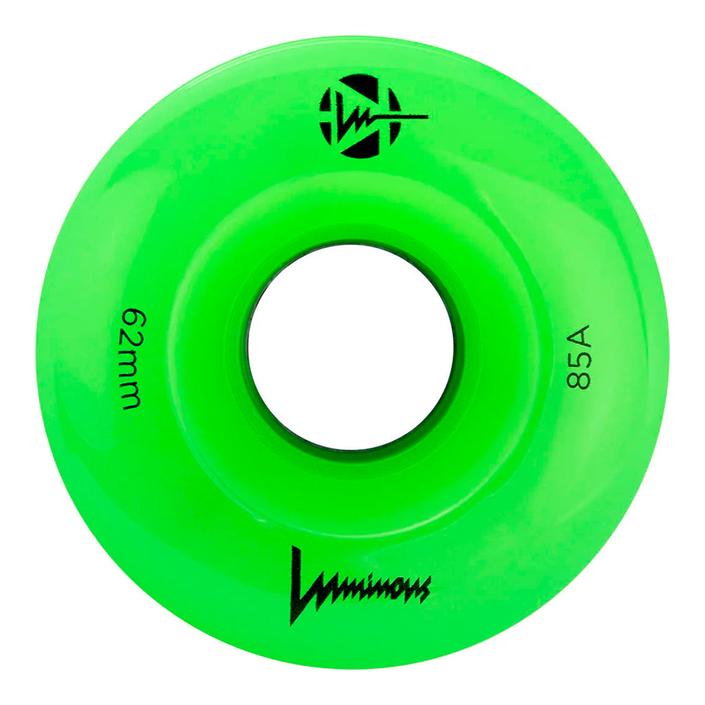 Ruedas Luminous Quads Sixies (6Led) Green Apple Glow 62mm (4-Pack)