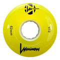 Ruedas Luminous Yellow 62mm (4 Pack)