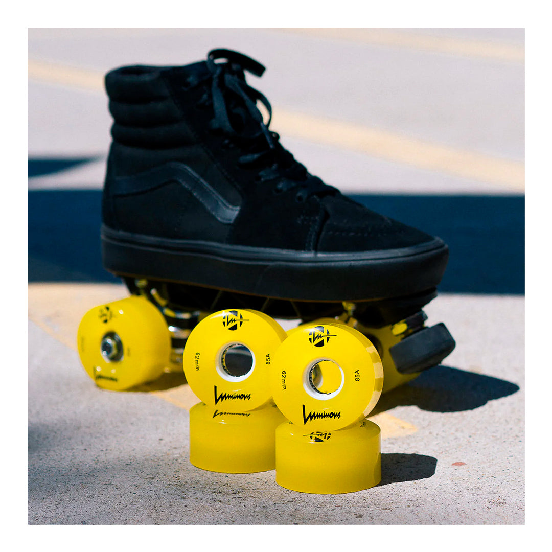 Ruedas Luminous Yellow 62mm (4 Pack)