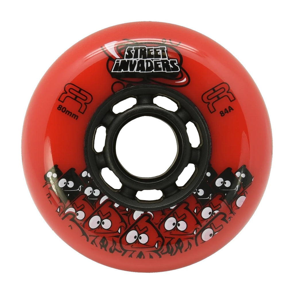 Ruedas FR Street Invaders Red 80mm (4 Pack)