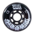 Ruedas FR Street Invaders Black 76mm (4 Pack)
