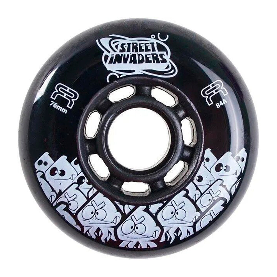 Ruedas FR Street Invaders Black 76mm (4 Pack)