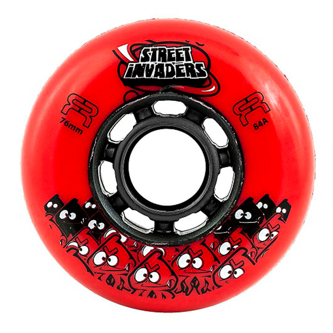 Ruedas FR Street Invaders Red 76mm (4 Pack)