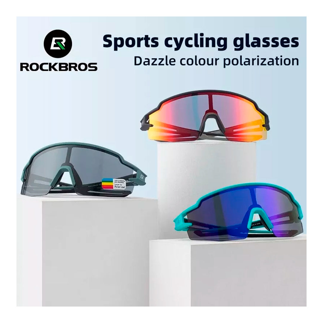 Lentes Rockbros Polarized Olive