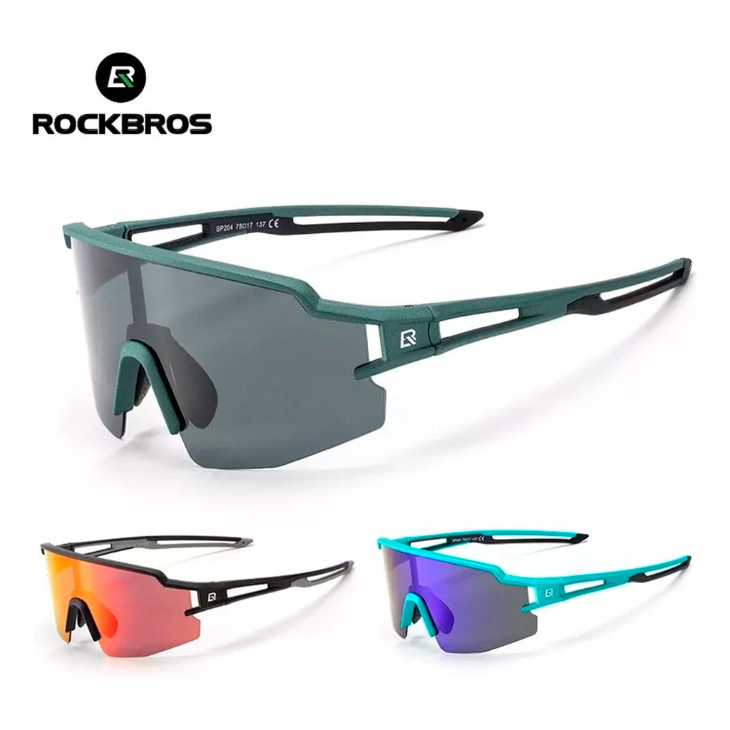 Lentes Rockbros Polarized Olive