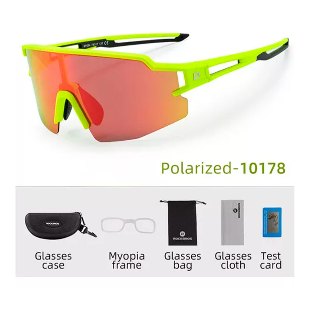 Lentes Rockbros Polarized Yellow