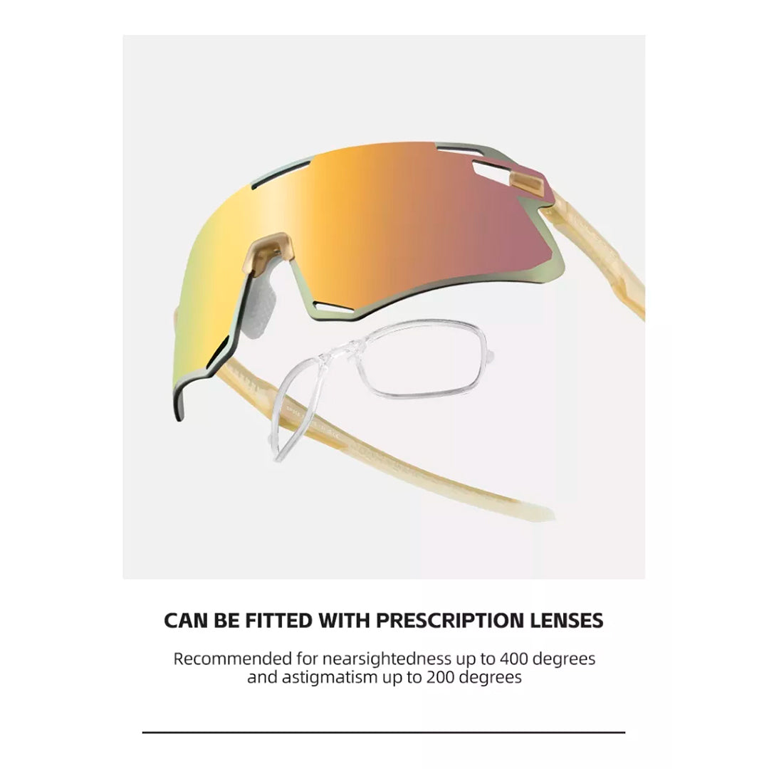 Lentes Rockbros Polarized Gold HD