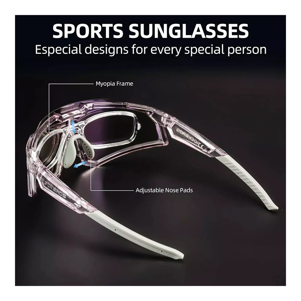 Lentes Rockbros Photochromatic Purple Glass