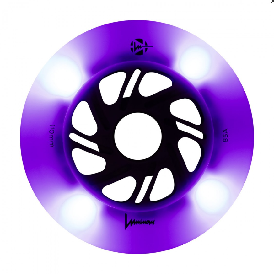 Ruedas Luminous Purple 110 (3-Pack)