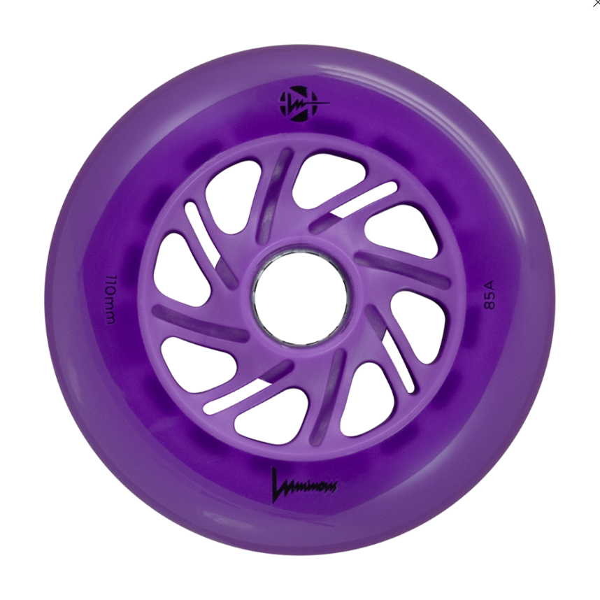 Ruedas Luminous Purple 110 (3-Pack)