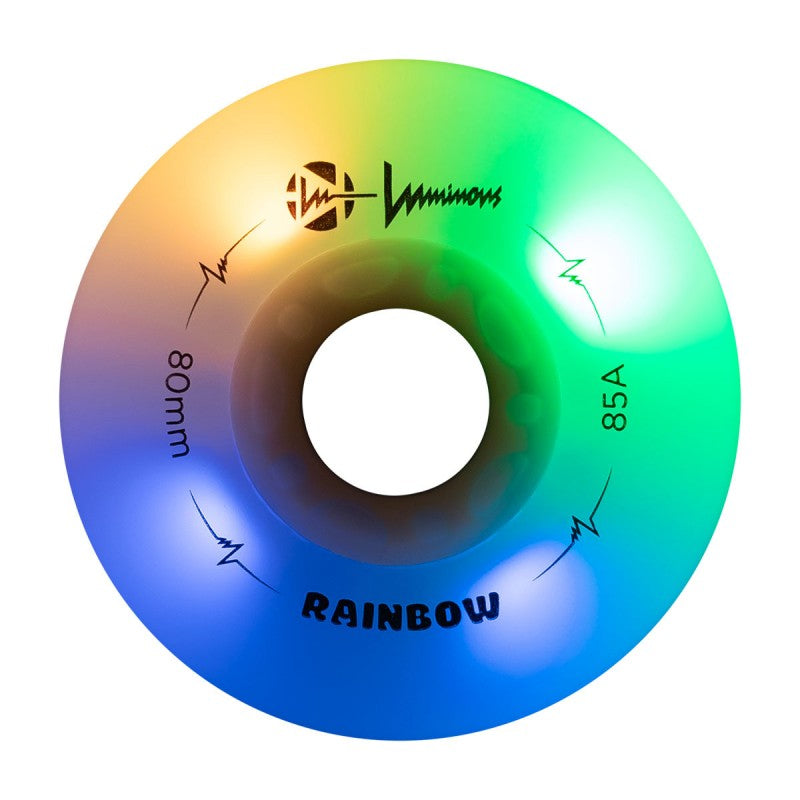 Ruedas Luminous Rainbow 80mm (4-Pack)