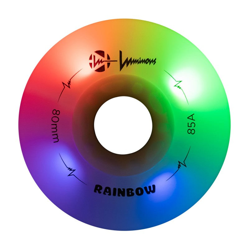 Ruedas Luminous Rainbow 80mm (4-Pack)