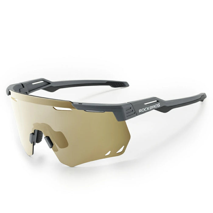 Lentes Rockbros Polarized Gray