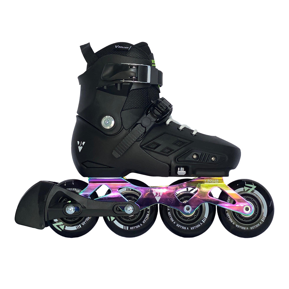 Patines Ajustables V Roller X1 Negro/Tornasol