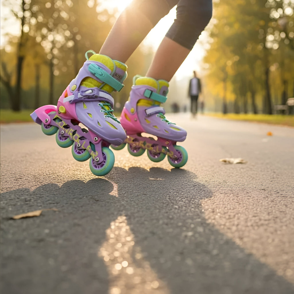 Patines Ajustables Iron Roller Rainbow