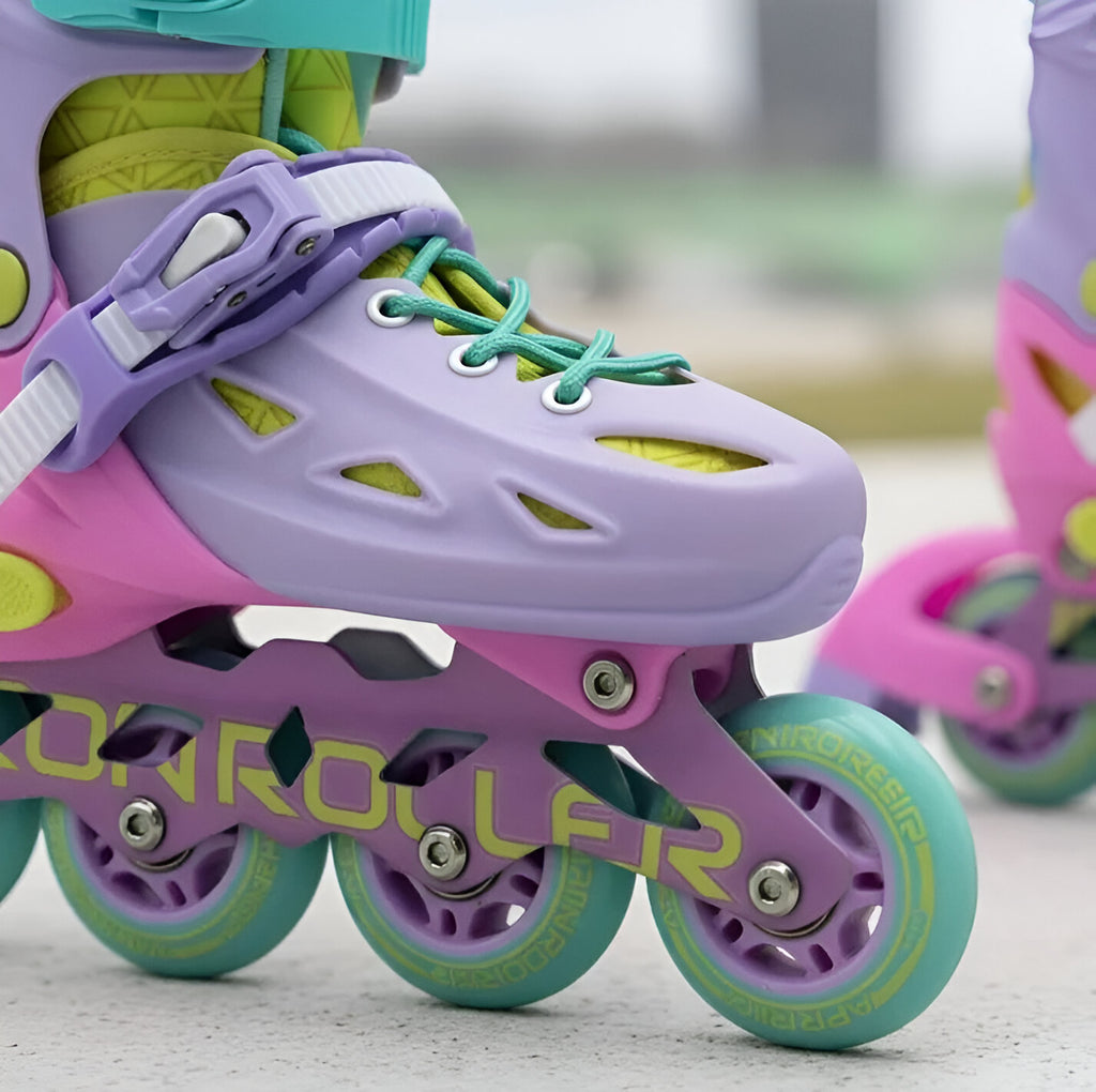 Patines Ajustables Iron Roller Rainbow