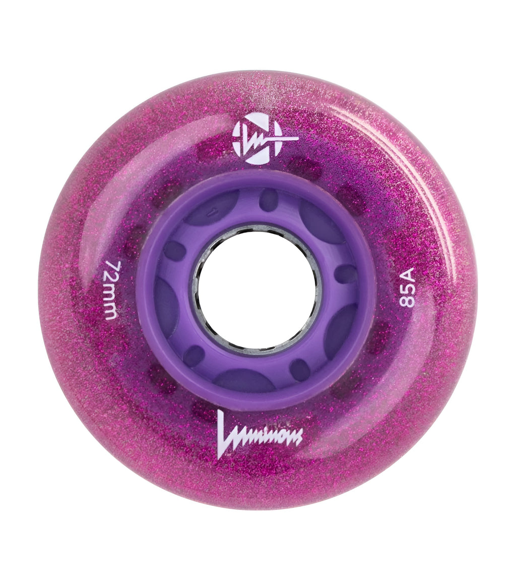 Ruedas Luminous Purple Haze 72mm (4 pack)
