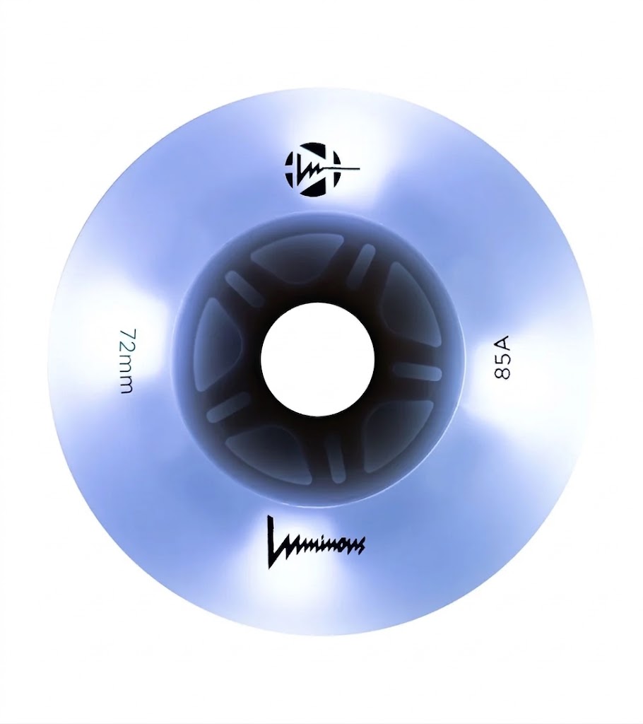 Ruedas Luminous White 72mm (4 pack)