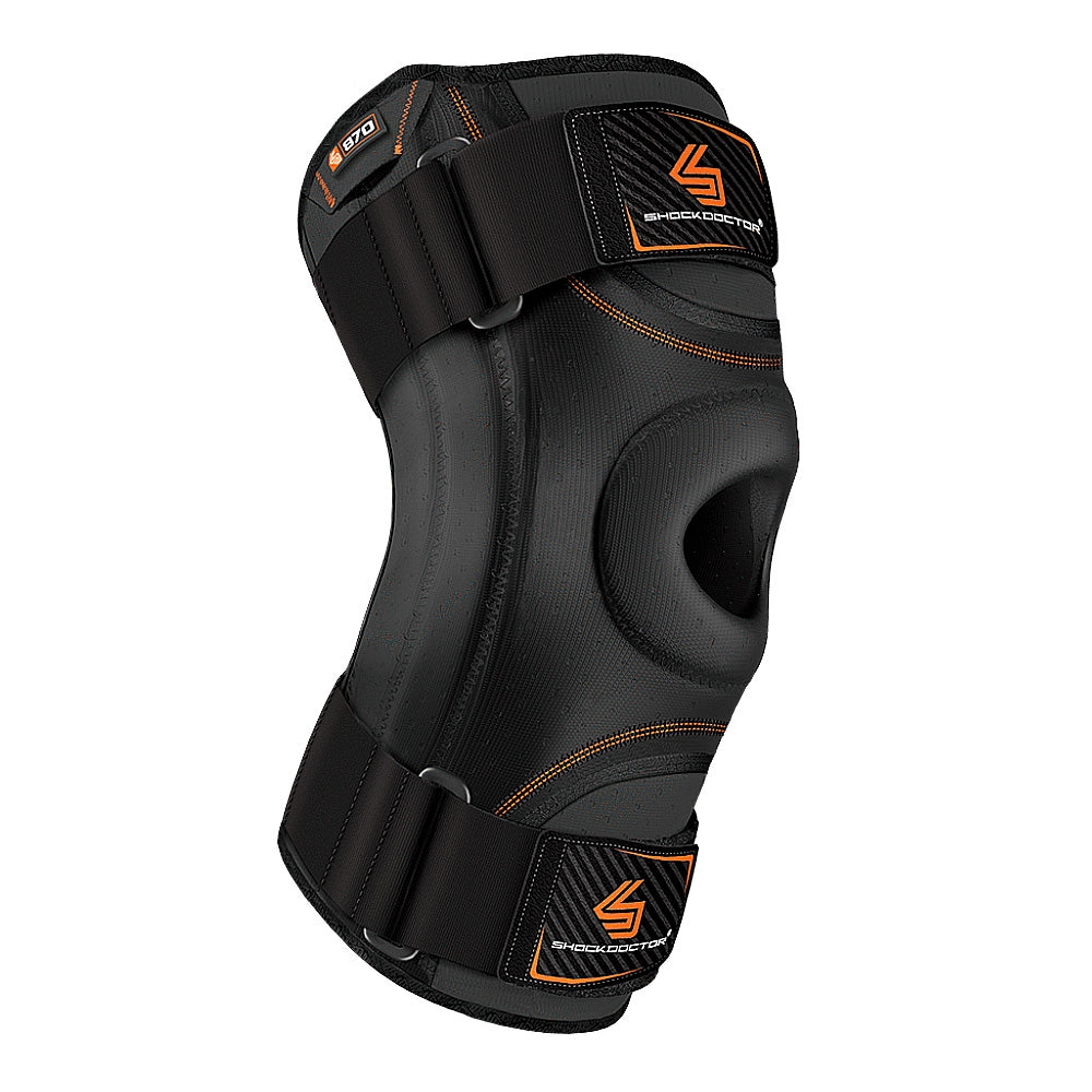Rodillera ShockD Con Apoyos Flexibles Negro Level 2