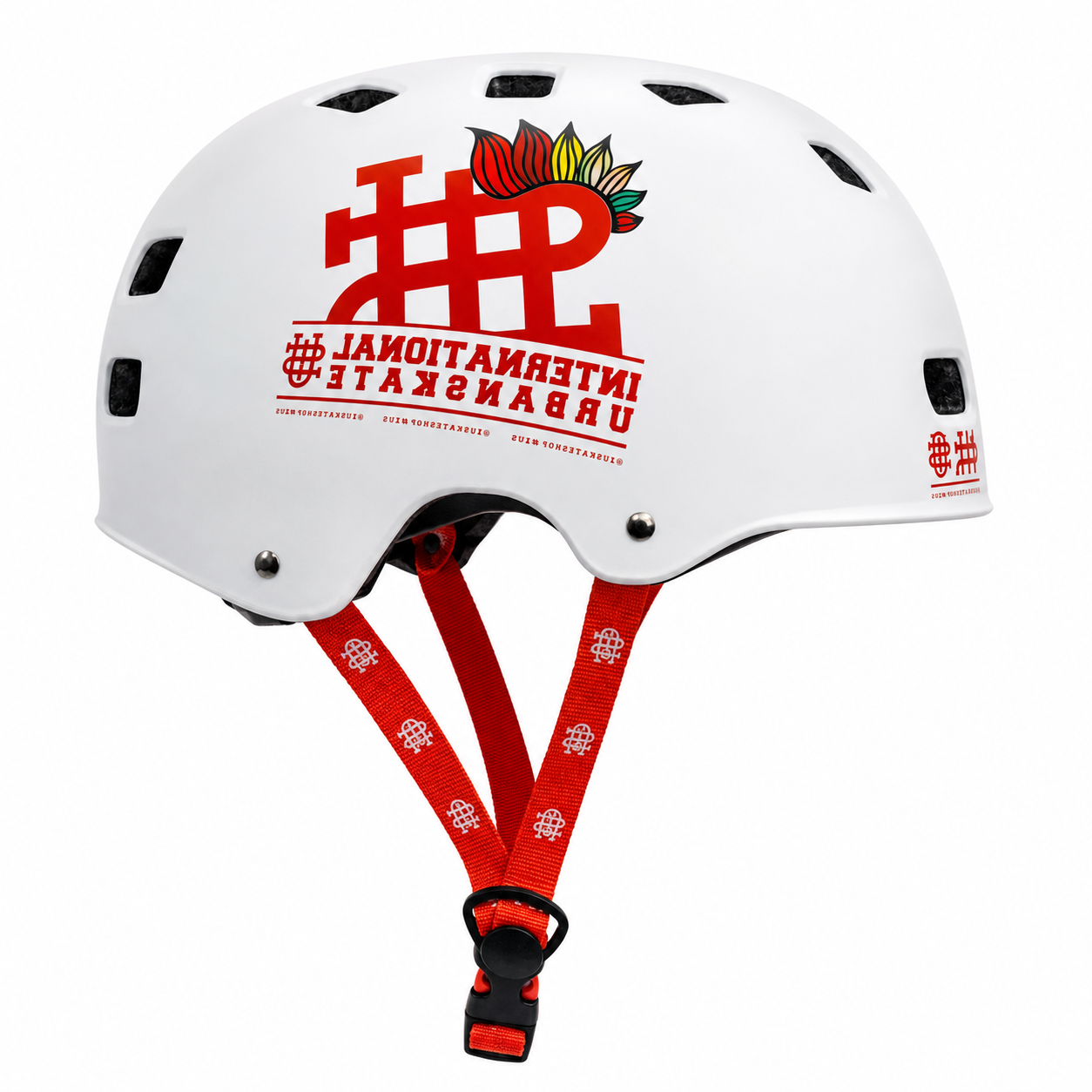 Casco IUS Ajustable Blanco Mate