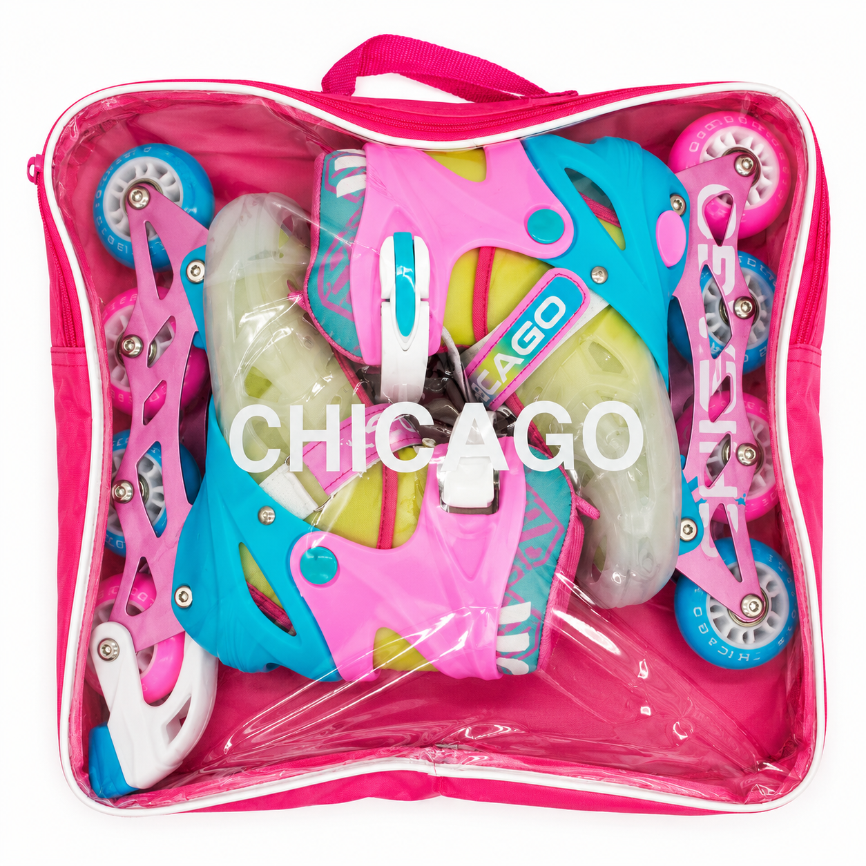 Patines Ajustables Chicago Lollipop Rosa