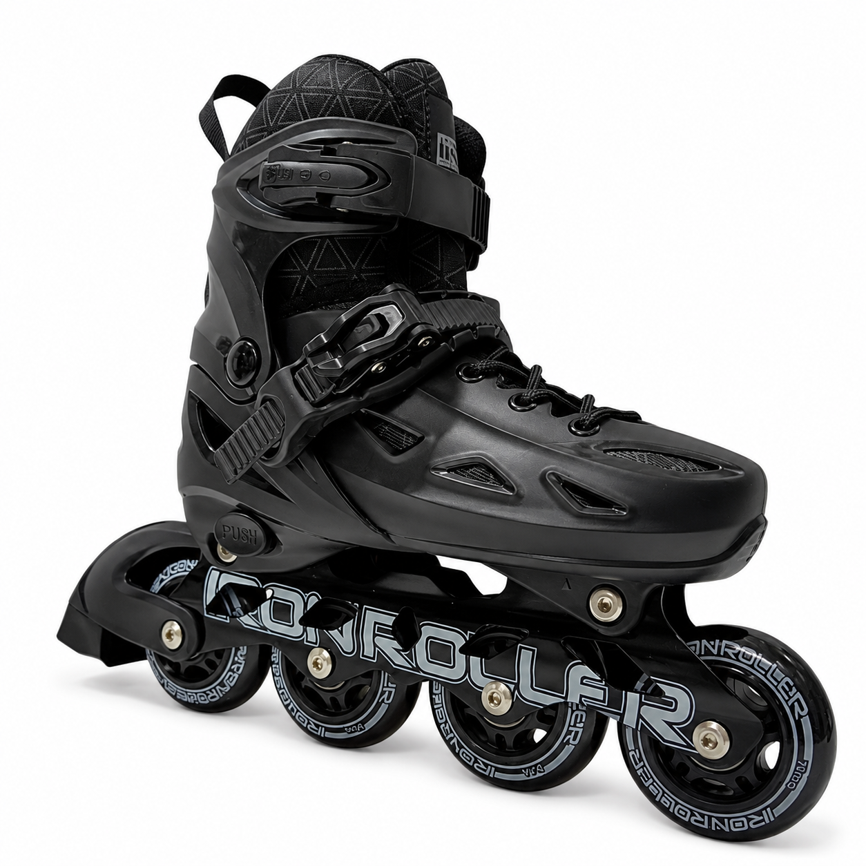 Patines Ajustables Iron Roller Speed Negro
