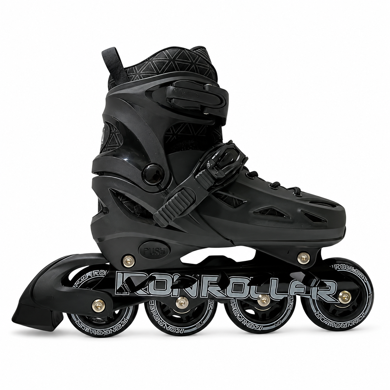 Patines Ajustables Iron Roller Speed Negro