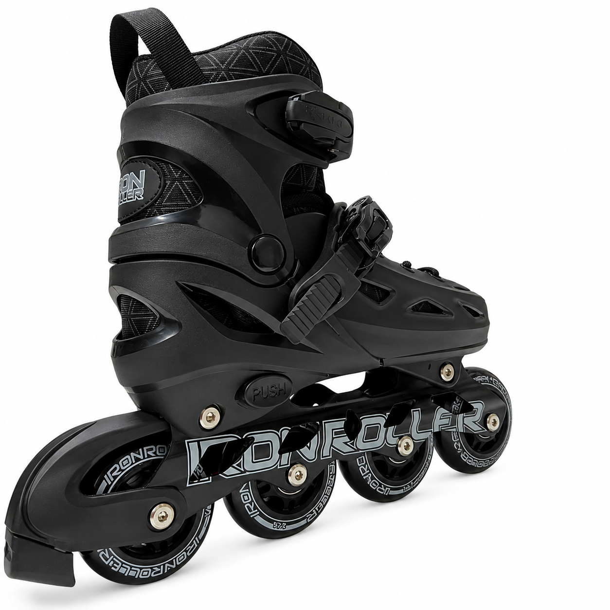 Patines Ajustables Iron Roller Speed Negro