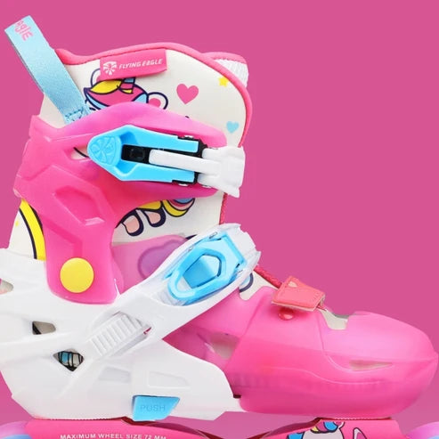Patines Flying Eagle L6 Lumos Rosa