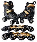 Patines ajustables 2 en 1 Blazer Dorado