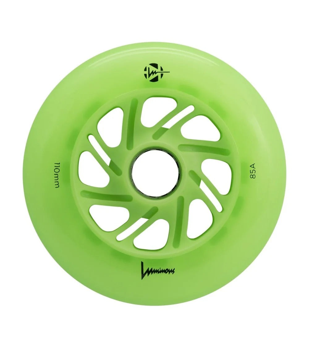 Ruedas Luminous Green Apple Glow 110mm (3 pack)