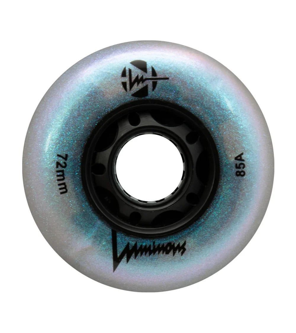 Ruedas Luminous Black Pearl 72mm (4 pack)