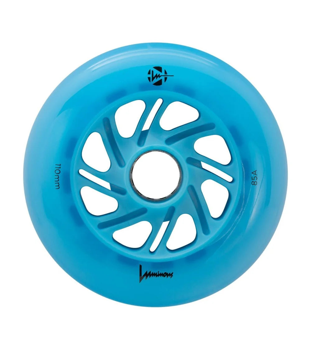 Ruedas Luminous Blue Ocean Glow 110mm (3 pack)