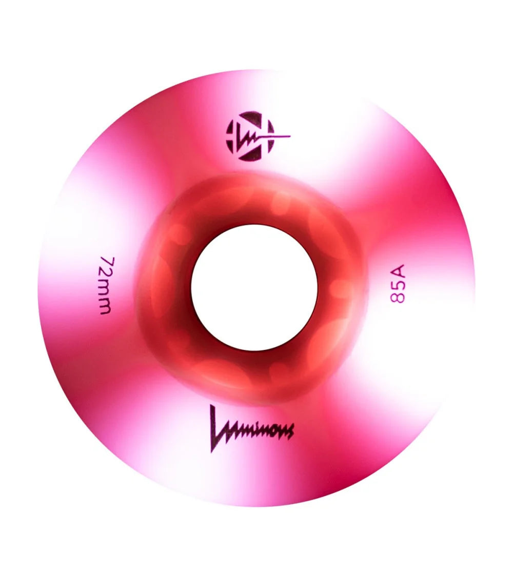 Ruedas Luminous Flamingo 72mm (4 pack)