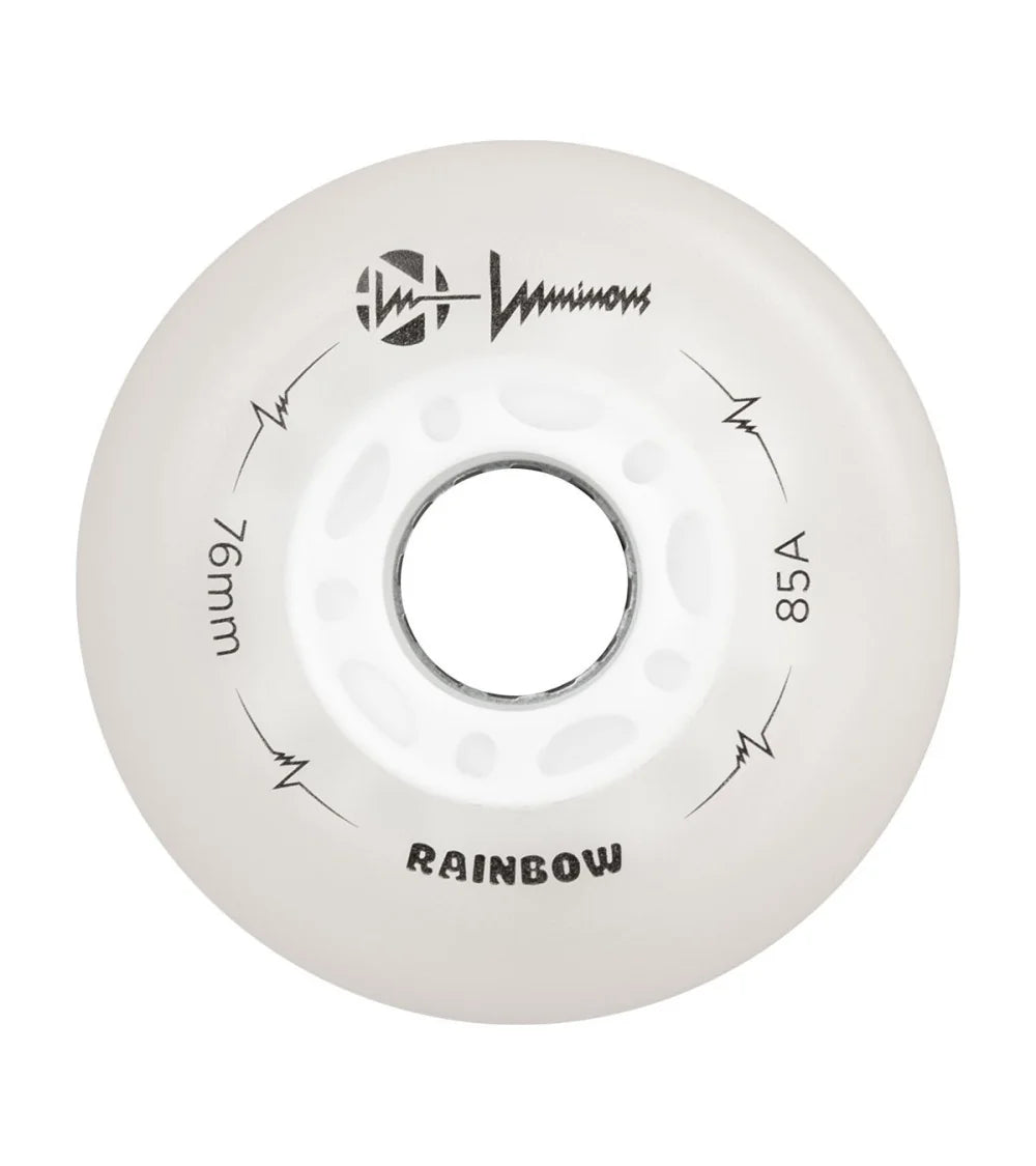 Ruedas Luminous Rainbow 76mm (4-Pack)