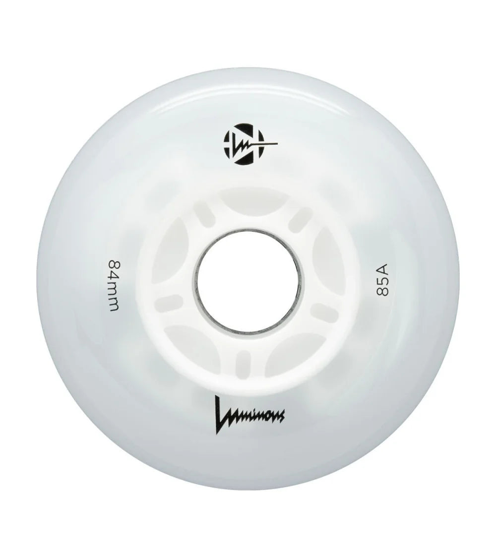 Ruedas Luminous White 84 mm (4-Pack)