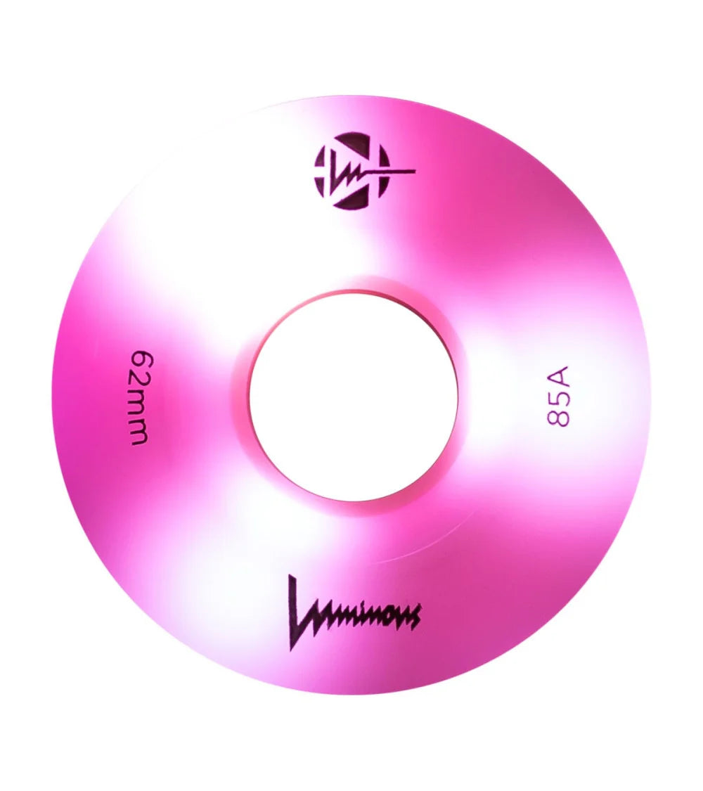 Ruedas Luminous Quads Sixies (6Led) Flamingo 62mm (4-Pack)